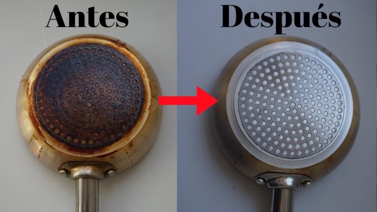 Cómo limpiar el aceite quemado de tu sartén